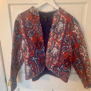 Mango Quilted Blazer Jacket